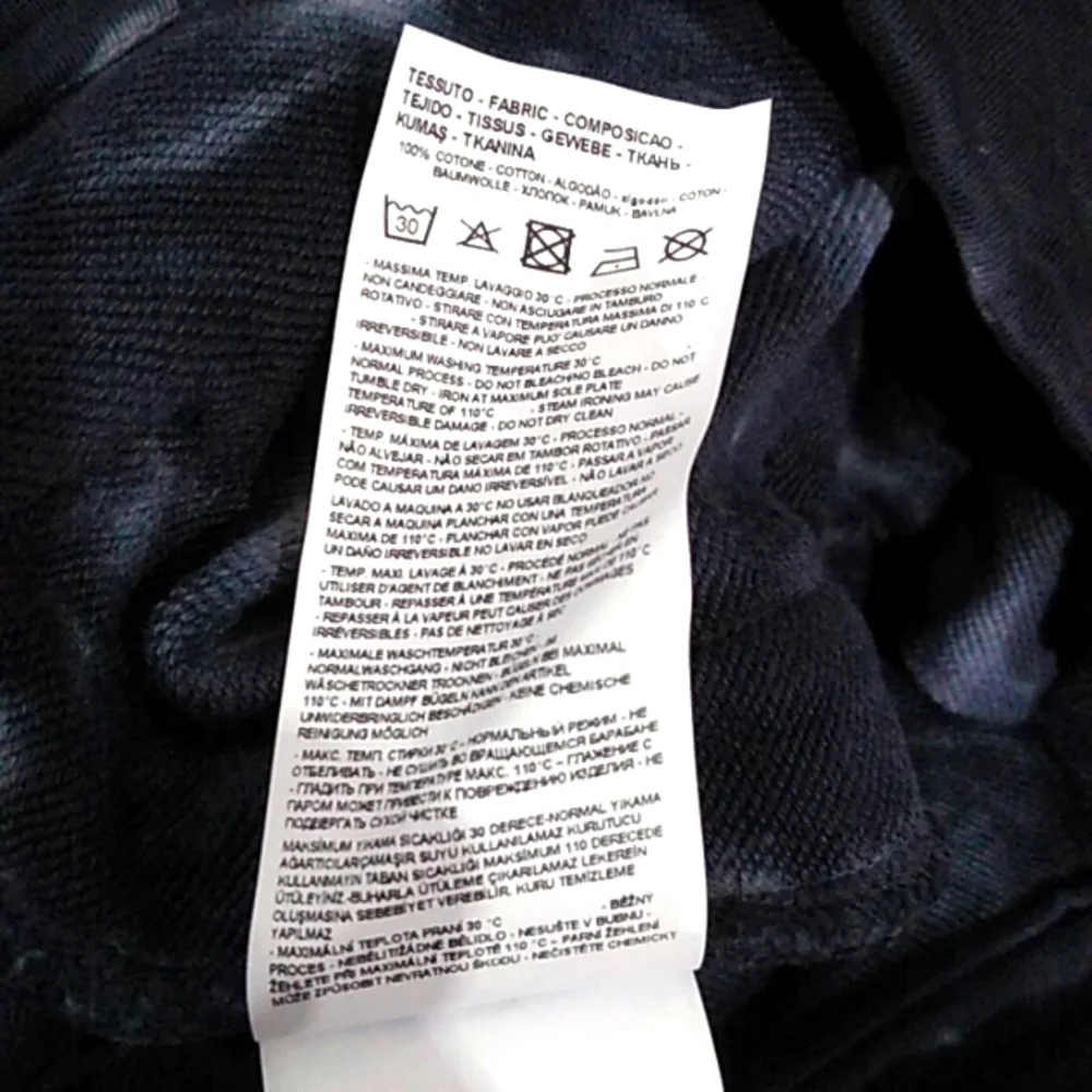 Armani Exchange Tie Dye Cotton Jersey Fleece Sweatpants